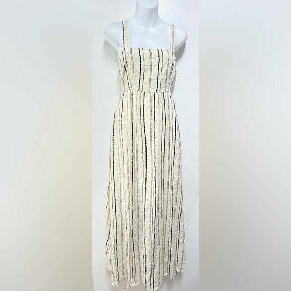 Wishlist Cream Smocked Maxi Sundress - Picture 2 of 7